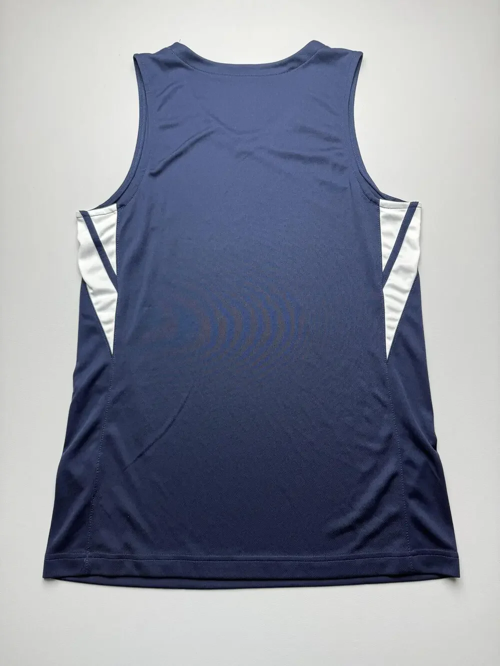 Nike Basketball Jersey Mens Medium Blue Dri-FIT Sleeveless Tank Performance